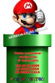Convite Super Mario Bros - 01