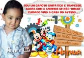 Convite Turma do Mickey - 04