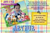 Convite Baby Disney - 02