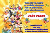 Convite Turma do Mickey - 02